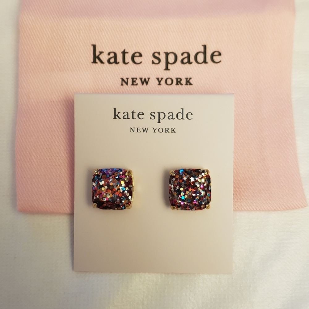 Kate Spade New York Small Square Stud EarringsNWT